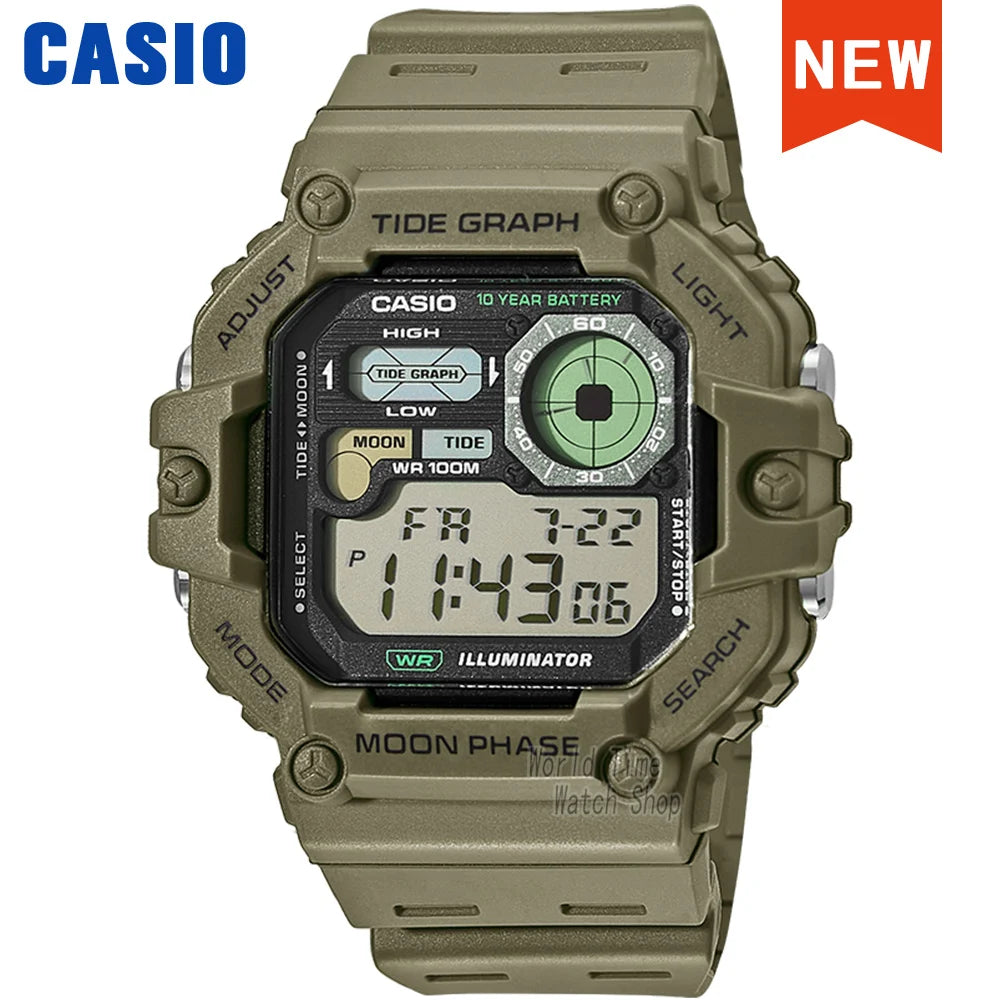Casio Men's Watch Fashion Sports Outdoor Wristwatch Active Lifestyle Timepiece Casual Design WS-1700H series.