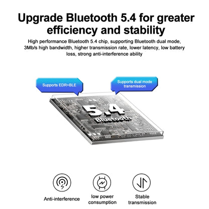 USB Wireless Bluetooth Adapter Bluetooth 5.4 for PC Dongle Adaptador Wireless Mouse Keyborad Music Audio Receiver USB Transmitt.