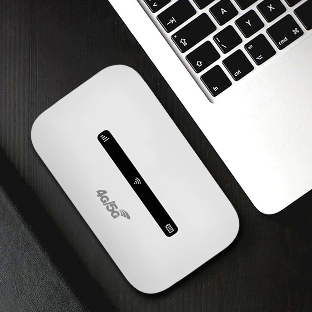 4G LTE Portable WiFi Hotspot Support 8 To 10 Users 150Mbps Wireless Internet Router with SIM Card Slot Pocket Mobile Hotspot.