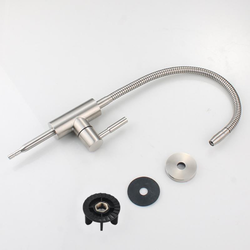 1/4" Kitchen Water Filter Tap Flexible Drinking Tap Water Purifier Faucet  304 Stainless Steel Kitchen Faucet