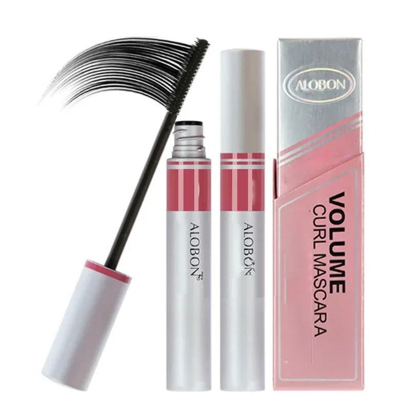 Mascara Curl Eyelash Extension Colossal Mascara Volume Makeup 1pc Black Ink Alobon 3d Fiber Lashes.