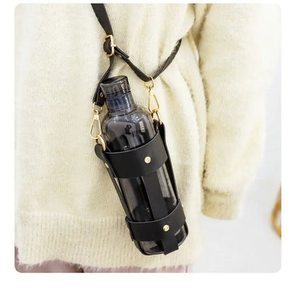 water bottle High-value colorful time scale cup red cute drinking water target bottle ins simple water cup my gourd man bottles.