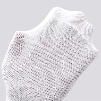 10 Pairs Men's Breathable Mesh Summer Short Socks, Sports Versatile Cotton Socks at Discount Price Sports and Casual Wear.
