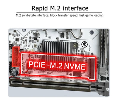 JGINYUE H610 Motherboard LGA1700 Support Intel Core i3/i5/i7/i9 12th 13th Processor Dual channel DDR4 Memory H610i GAMiNG.