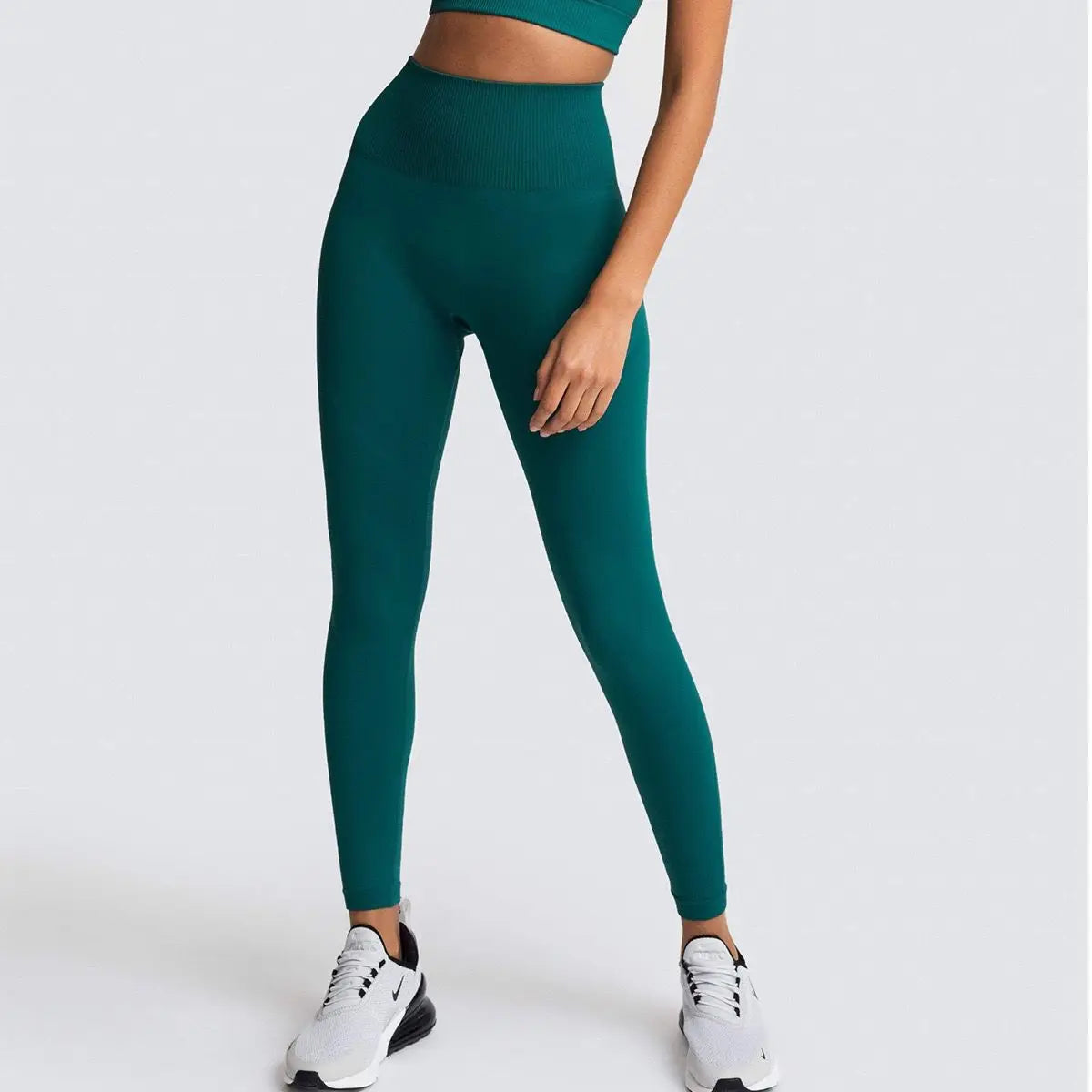 Seamless Sports for Women Yoga  Workout Fitness Wear High Waist Leggings Gym.