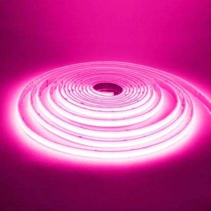 12V 24V COB Led Neon Strip Light Tape Waterproof IP68 320 LEDs Flexible Milk Tube Liner Lighting 10 Colors 0.5m 1m 2m 3m 4m 5m