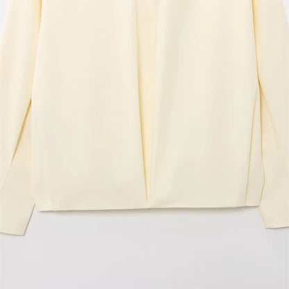 UNIZERA Women's Jacket with Simple and Versatile Zipper Collar Long Sleeve Style Summer New Style Jacket.