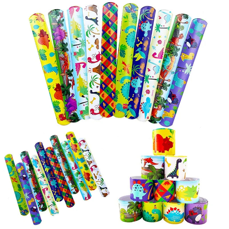 Dinosaurier Dekoration Party Supplies Glas Maske Kuchen Topper Banner PVC Stroh Papa Kreis Geschenktüten Dinosaurier Tier Gefälligkeiten Liefert