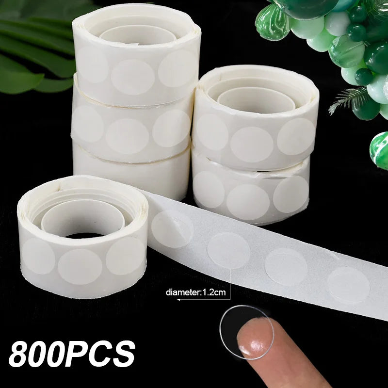 Doppelseitige Ballon Kleber Dot Wand Decke Klebstoff Aufkleber Bänder Geburtstag Party Hochzeit Ballon Bogen DIY Dekoration Zubehör.