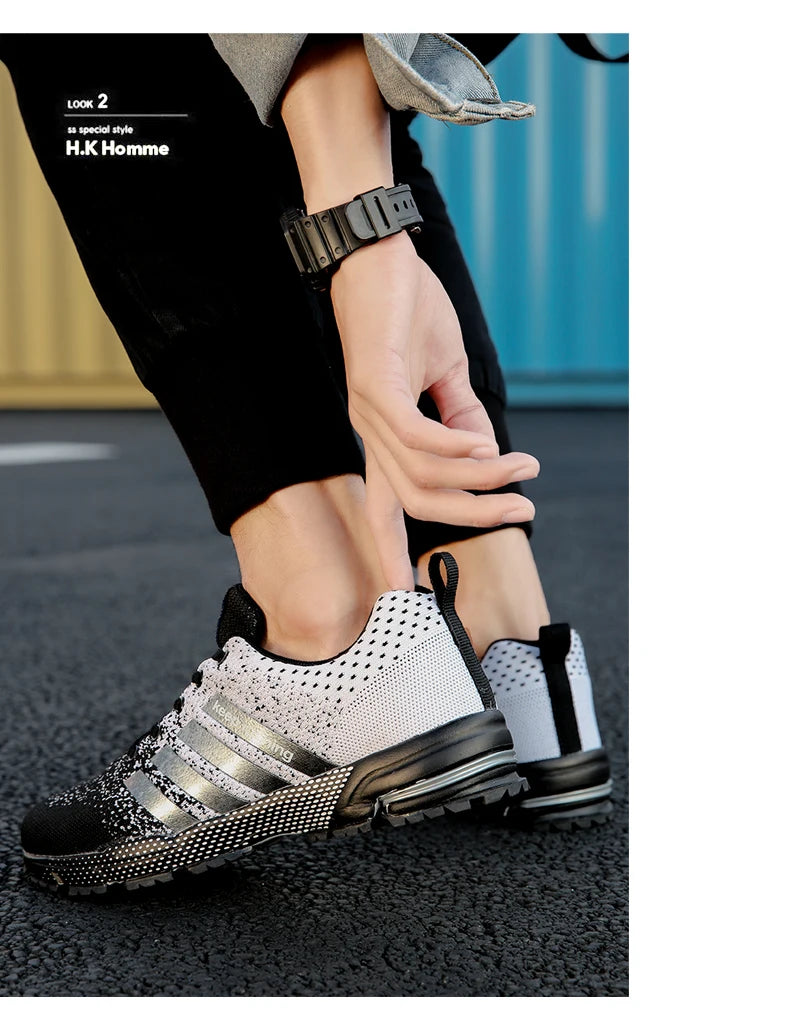 Fashion Sneakers Men Shoes Casual Chunky Breathable Basketball Shoes Light Plus Size Summer Non-slip Run Sports Vulcanize Shoes