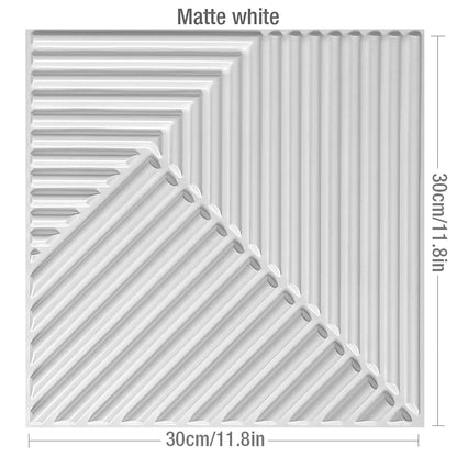 30x30cm Europe Fashion simple lines Decorative 3D Wall Panels Diamond Design 3d Wallpaper Mural Tile-Panel-Mold 3D wall sticker