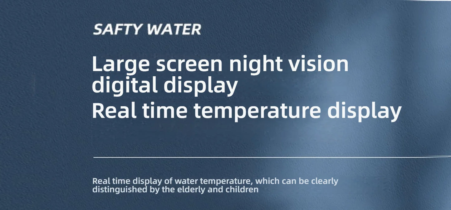 Electric Kitchen Sink Water Heater Tap Instant Hot Stainless Steel Water Faucet Heater Cold Heating Kitchen  Accessories