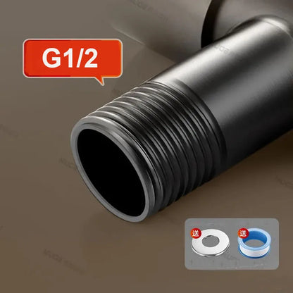 Wall-mounted Faucet Mop Pool Tap Single Hole Faucet Brass 360º Free Spin Single Cold Faucet Kitchen Sink Faucet