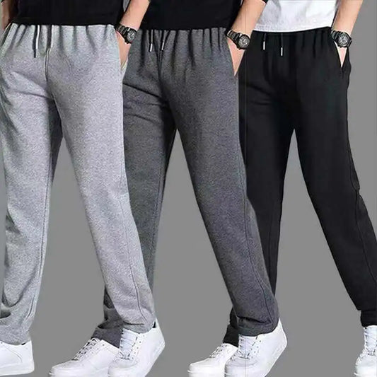 Men Straight Leg Casual Sports Pants Male Exercise Jogging Trousers Gym Sports Pantsdrawstring Design Suitable for Outdoor Wear.