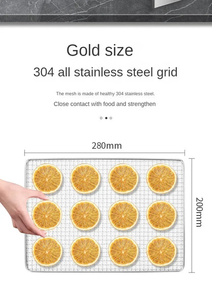 Food Dehydrator Home Fruit Digital Temperature Air Dryer Vegetable  Meat Medicinal Materials Smart Commercial Food Dehydrator.