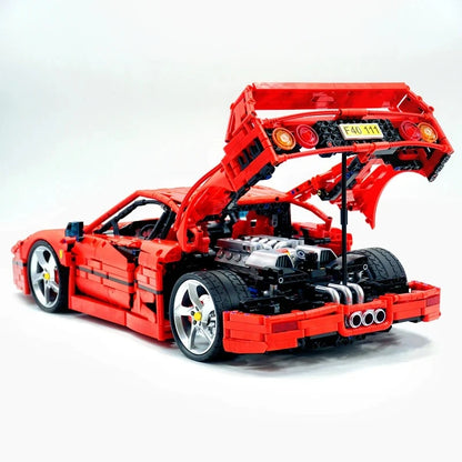 4026PCS Technical LOX Edition F40  Assembly MOC 140629 Building Block Car Supercar Model Adult High Difficulty Racing Toys.