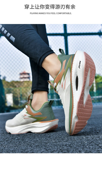 Sports Running Shoes Men Sneakers Marathon Breathable Comfortable Brand Trend Women Athletic Trainer Outdoor Sneakers AirCushion