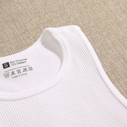 Yoga Weste Frauen Gym Sport Schwarz Weiß Crop Tops Nahtlose Streetwear Rippe Stricken Workout Atmungsaktive Tank Top Weibliche Ohne Pads.