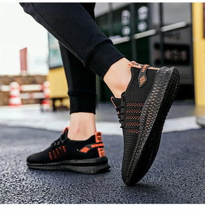 2023 New Spring Autumn Men's Shoes Sports All-match Middle-aged And Elderly Casual Shoes Breathable Fashion Men's Cloth Shoes