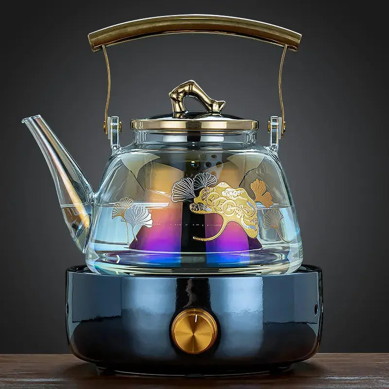 220V High-Temperature Resistant Electric Tea Stove & Tea Kettle Set for Home Use A