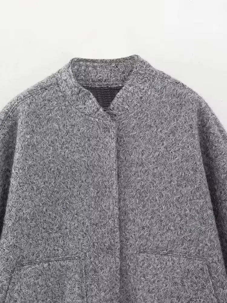 TRAFZR Damenjacken Frühling 2023, elegantes Fleece, Vintage, neue Oberbekleidung, Langarm, Harajuku, Y2k, Streetwear, Bomberjacken.