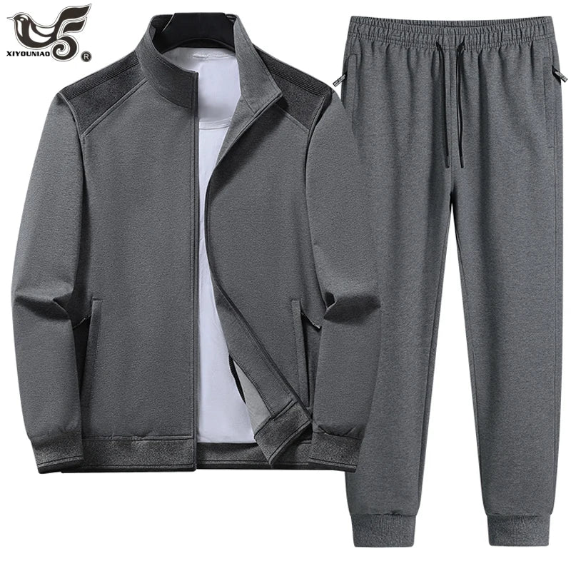 New Men`s Basketball Tracksuit Casual Joggers Sportswear Jackets And Pants 2 Piece Sets Hip Hop Running Sports Suit Men clothing.