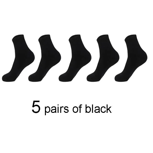 5 Pairs Winter Warm Men’s Socks thick Male Women Socks Super Thicker Solid Socks Winter Socks Against Cold Snow Terry Socks
