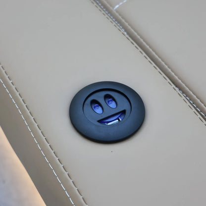 Elektrisches Lift-Shampoo-Bett, All-in-One-SPA-Salonmöbel mit Massage- und Wassercirculation, Waschbecken, Kopfbegasung und Fußbad