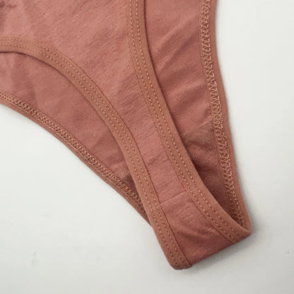 5 PCS/Set Cotton Thong Women Underwear Sexy Lace Panties Female Underpants Solid Color Panties Lingerie Low-Rise G-string.