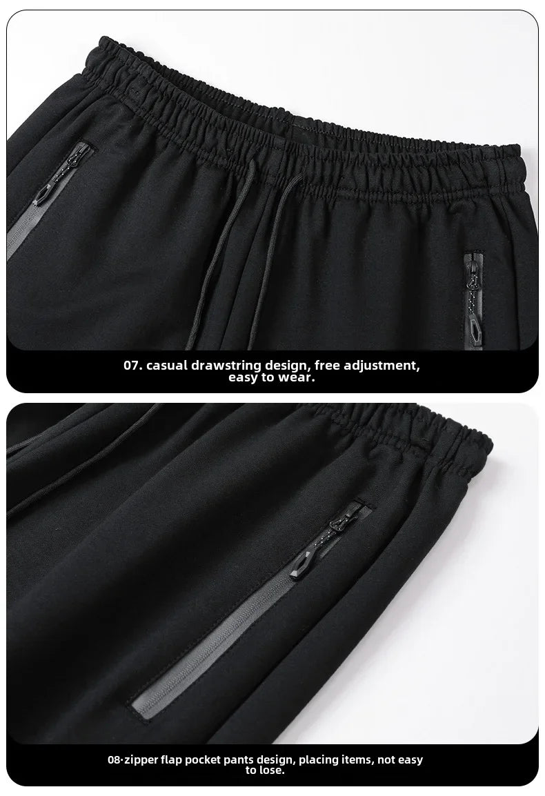 Spring Autumn Men's Casual Sports Suit Round Neck Sweatshirt Long Sleeves Pants One Whole Set Clothing Fashion