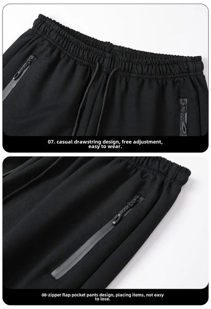 Spring Autumn Men's Casual Sports Suit Round Neck Sweatshirt Long Sleeves Pants One Whole Set Clothing Fashion