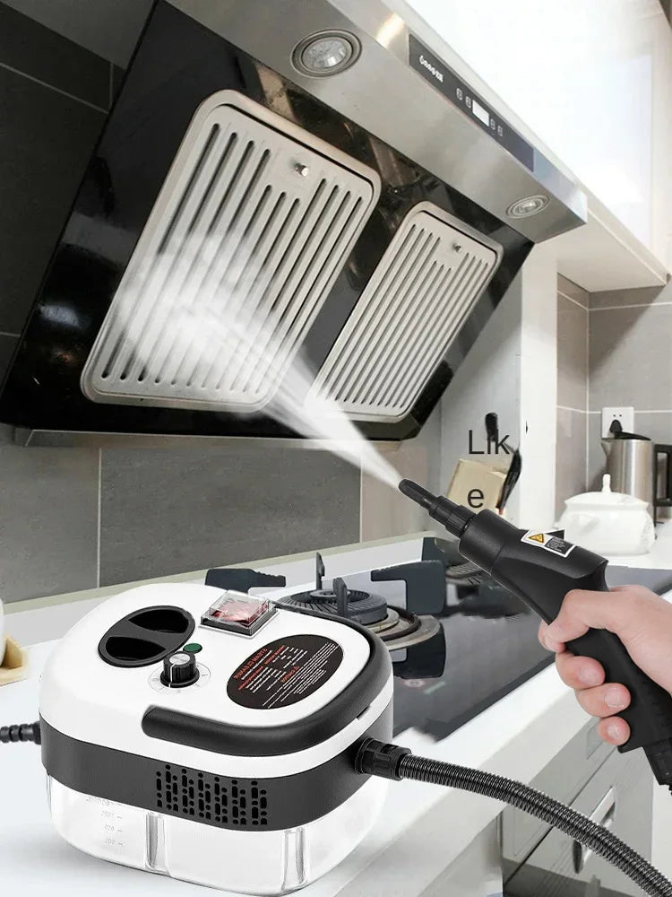 2500W High And Temperature Handheld Steam Cleaners Air Conditioner Kitchen Hood Car Steam Clean Machine Floor and More Cleaning.