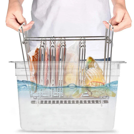 6L Sous Vide Cooker Container For Immersion Circulators Sous-Vide Machine Food Grade PC Material Immersion Thermostatic Cooking.