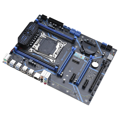 HUANANZHI X99 CD4 Motherboard Support LGA 2011-3 Intel Xeon E5 V3 V4 DDR4 RECC NON-ECC Memory with TPM 2.0 for Desktop Computer.