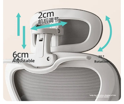 Bequemer Gaming-Stuhl mit weicher Polsterung, Nackenstütze und verstellbarem Lendenkissen für gesunde Sitzhaltung