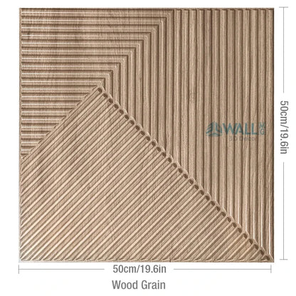 12pcs 50cm 3D Wall Panel 3D wall sticker Relief Art Wall Panel not self-adhesive Sticker Living Room Kitchen bathroom Home Decor