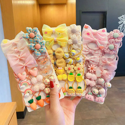 Flower Bow Tie Leather Band Headband Sweet Hair Accessories Baby Does Not Hurt Hair Lovely Headwear Hair Loop.