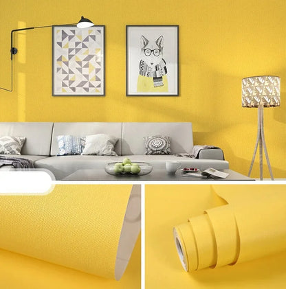 Macaron-Tapete, selbstklebende Aufkleber für Schlafzimmer, Schlafsaal, Renovierung, wasserdichte und schimmelresistente Hintergrund-Wandaufkleber