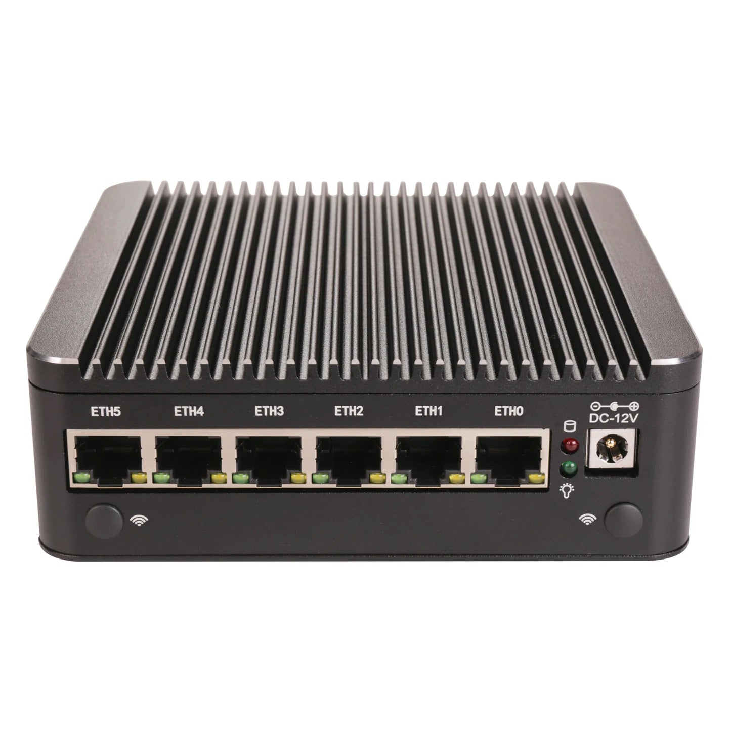 Intel N150 7505 6305 6 Lans i226-V 2.5G Firewall Soft Router DDR4 NVMe 1*COM Type-C pfSense OPNsense Fanless Mini PC Computer.