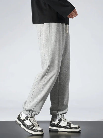 Winter Warm Jogger Pants Men/Women Unisex Style Home Basic Sweatpants Fleece Lined Thermal Sport Pants.