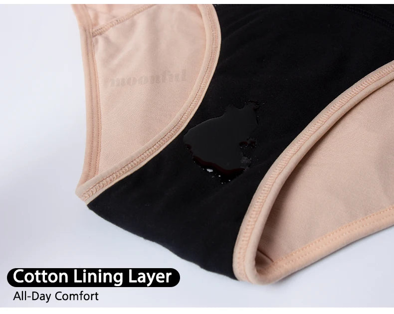 Menstruation Panties High Waist Abundant Flow Menstrual Panties Woman Absorbent Period Underwear Incontinence Briefs Ladies.