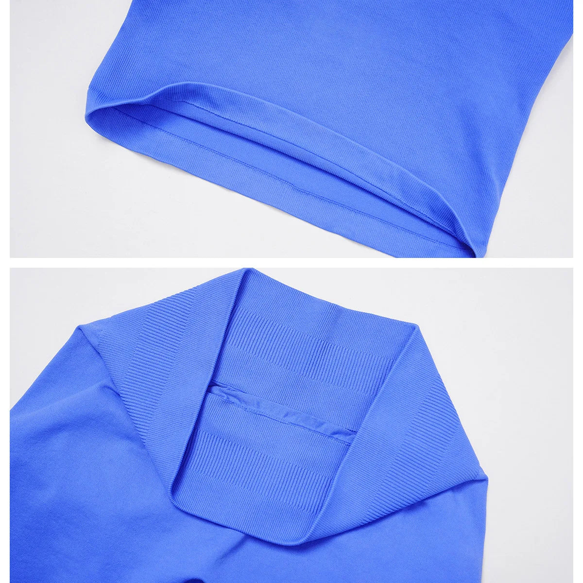 2PCS Yoga Suit Sports Set Women Gym Set Woman Tracksuit Running Workout Long Sleeve Sports Shirt Shorts and bra set Sport Outfit.