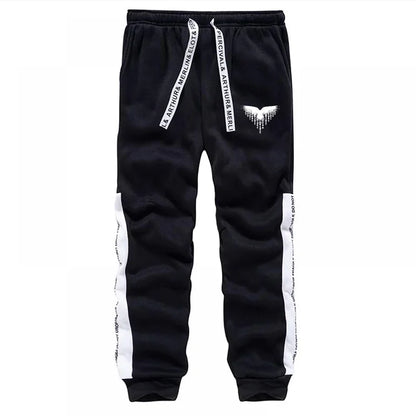 Fall Winter Daily Casual Sporty Jogger Sportswear Viking Raven Print Outfits 2025 New Fashion Men's Tracksuit Hoodies Sweatpants.