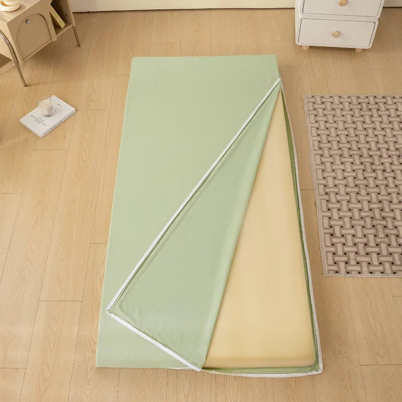 Pure cotton mattress cover upper and lower bunk student dormitory cotton mattress protective cover college mattress cover.