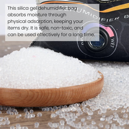 Car Dehumidifier Dehumidifier Bag Desiccant Desiccant Pack Reusable Silicone Moisture Absorbent Pack Household Car Multifunction.