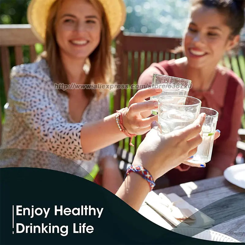 Tankless Reverse Osmosis Water Filtration System, 800 GPD, 2:1 Pure to Drain, TDS Reduction, RO Filter System Under Sink.