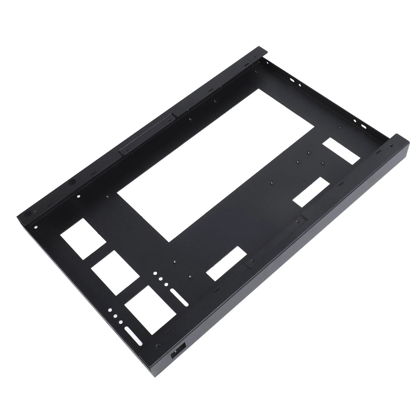 Computer Open Case Bracket Powerful Cooling Heat Dissipation Steel Plate DIY Computer Motherboard Case Rack for ATX M ATX ITX.