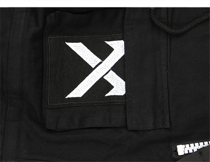 11 BYBB'S DARK Tactical Functional Cargo Pants Men Multi-Pocket Joggers Trousers 2023 Detachable Hip Hop Streetwear Pant Black.