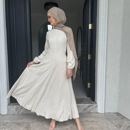Muslimische Abaya Frauen Kleider Solide Schlank Jalabiya Eid 2025, Ramadan Marokko Islam Vestidos Largos Arabische Lange Robe Dubai Abayas Kaftan.