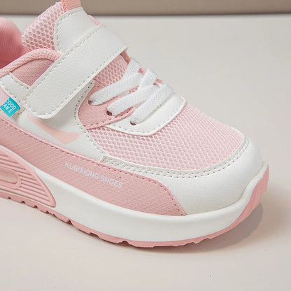 Autumn Girls Sneakers Mesh Fashion Soft Sole Outdoor Non-slip Children Casual Shoes Running Basketball Boy Sport Shoe Size 26-37.